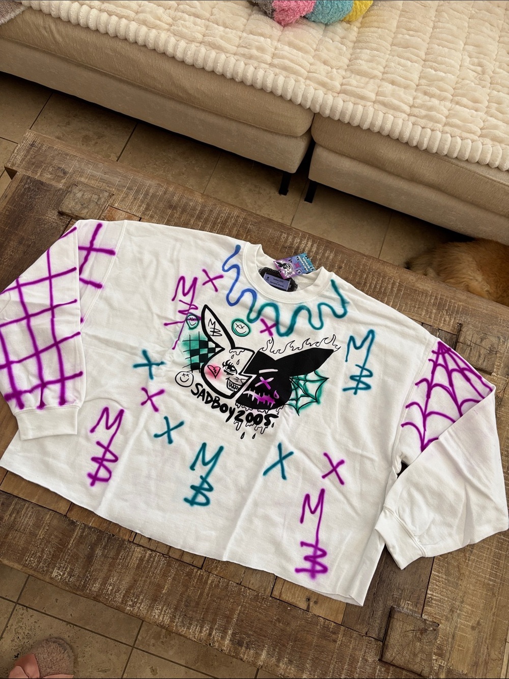 Trisha’s Merch Sadboy Sweatshirt NIP